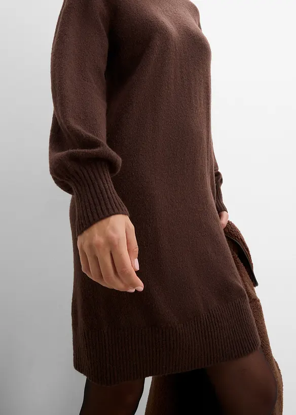 Abito corto in maglia, bonprix