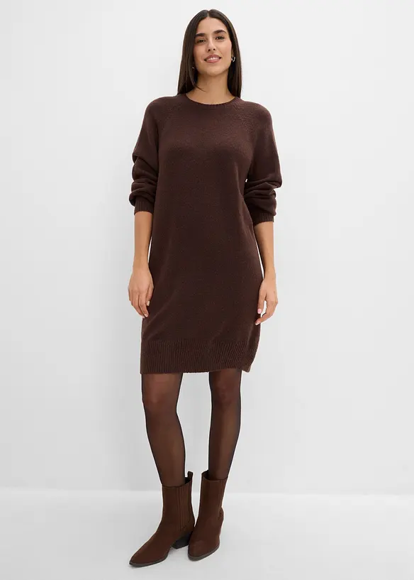 Abito corto in maglia, bonprix