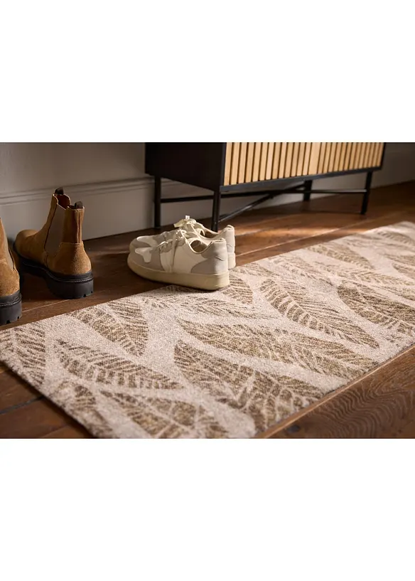 Zerbino lavabile con foglie, bonprix
