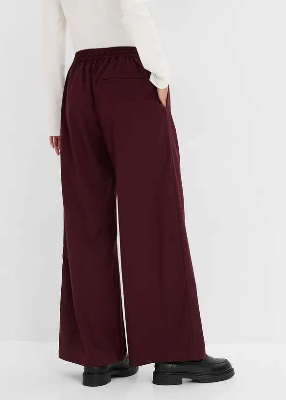 Pantaloni a palazzo in misto viscosa, bonprix
