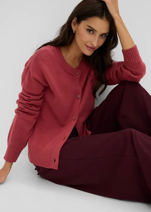 Pantaloni a palazzo in misto viscosa, bonprix