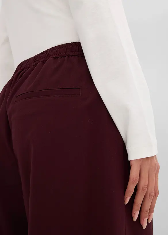 Pantaloni a palazzo in misto viscosa, bonprix