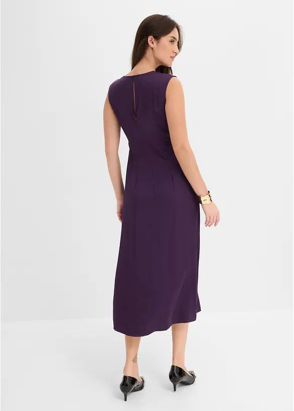 Abito midi in satin fluido, bonprix