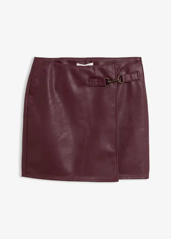 Gonna in similpelle, bonprix