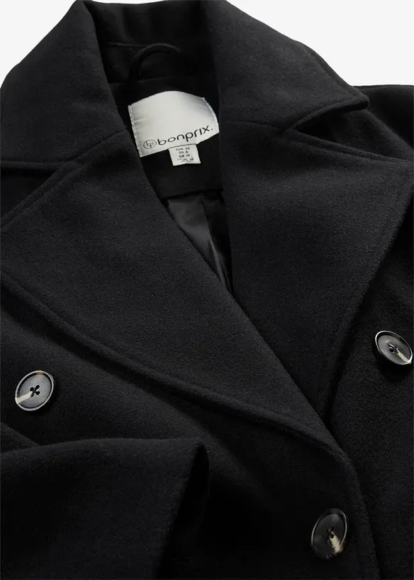 Cappotto oversize in simil lana, bonprix