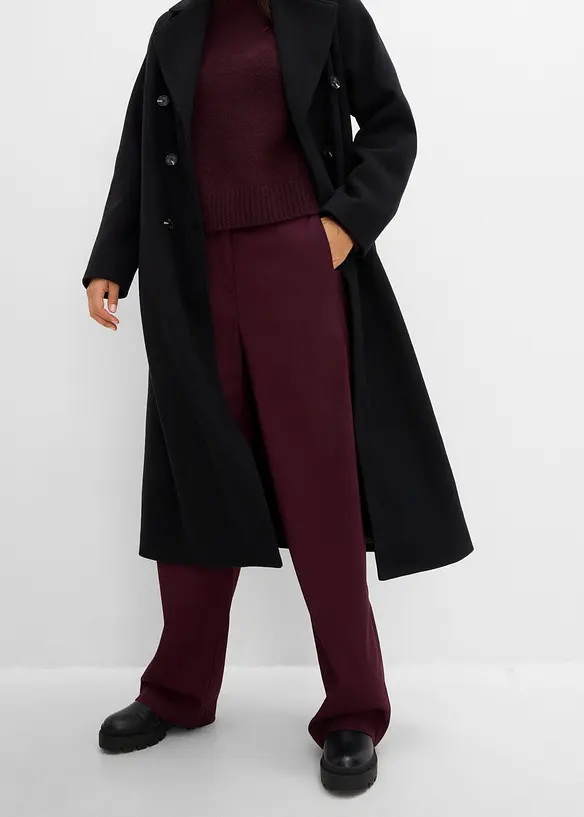 Cappotto oversize in simil lana, bonprix