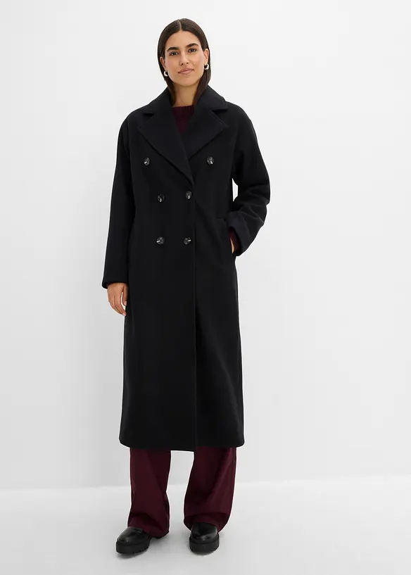 Cappotto oversize in simil lana, bonprix