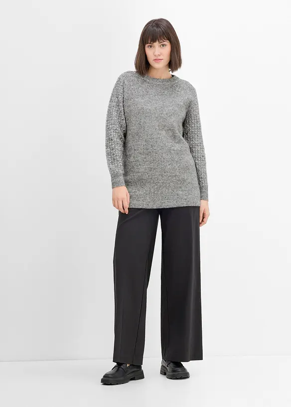 Maglione caldo pr&eacute;maman / da allattamento, bonprix