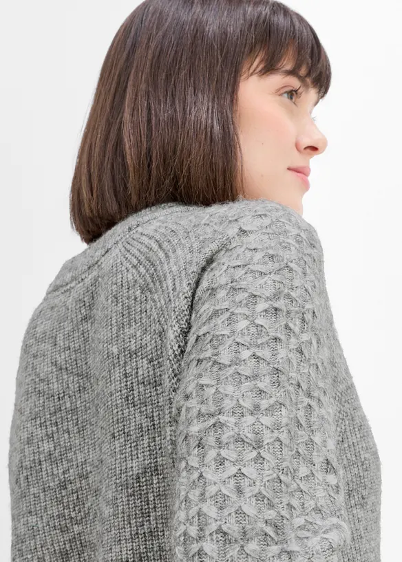 Maglione caldo pr&eacute;maman / da allattamento, bonprix