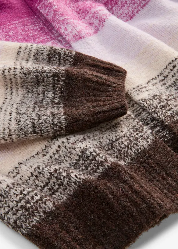 Cardigan in morbido filato grosso misto lana, bonprix