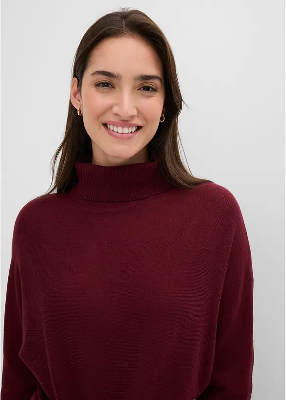 Abito in maglia misto viscosa, bonprix