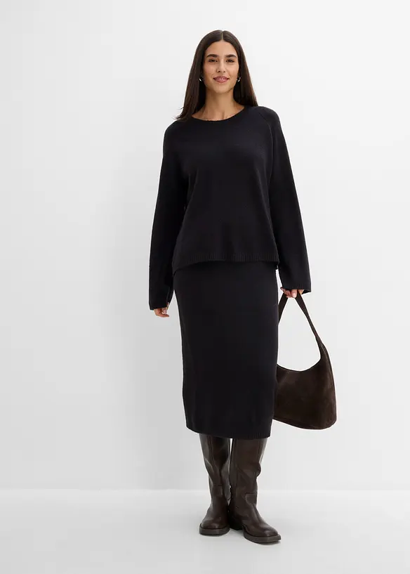 Maglione in filato fine, bonprix