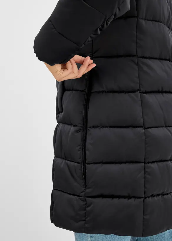 Giubbotto pr&eacute;maman 3 in 1 con inserto babywearing e guarnizione in ecopelliccia rimovibile, bonprix