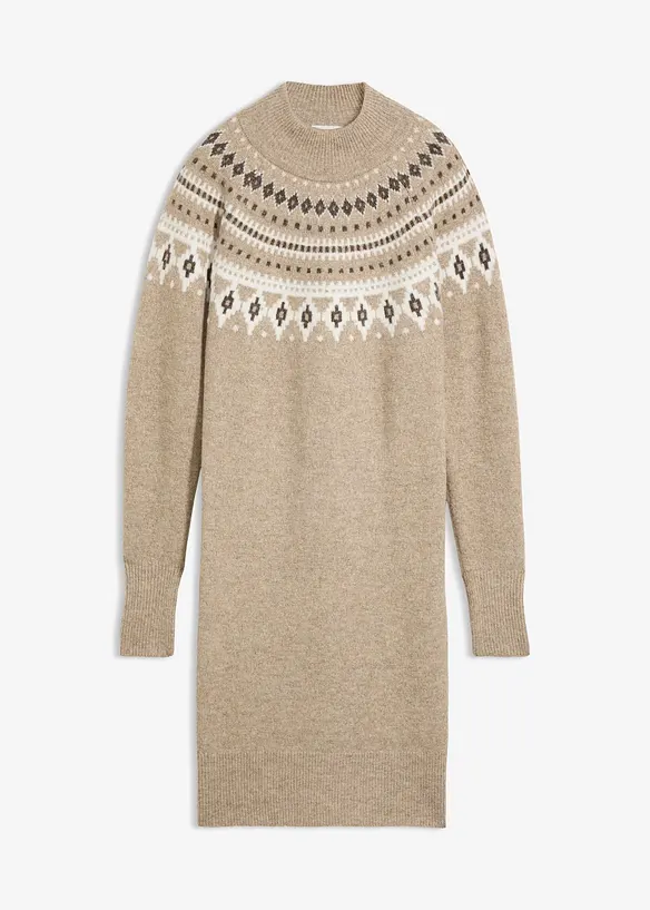 Abito in maglia norvegese, bonprix