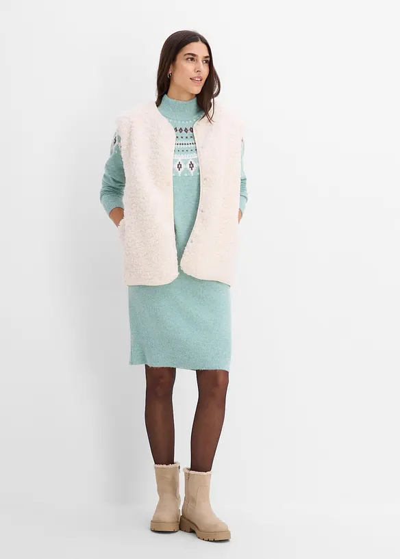 Abito in maglia norvegese, bonprix