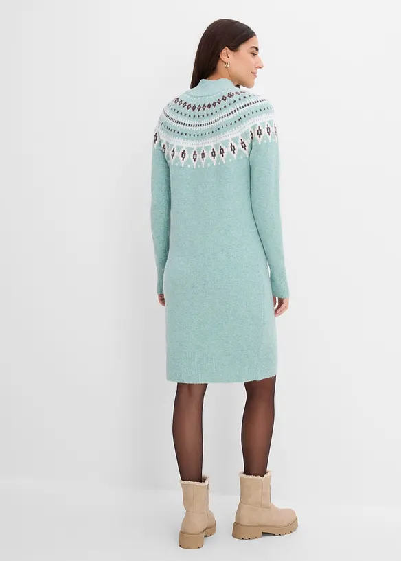 Abito in maglia norvegese, bonprix