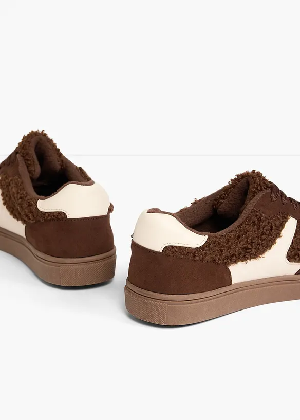 Sneaker foderate in stile retr&ograve;, bonprix