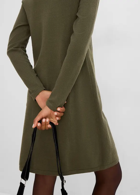 Abito in maglia con cotone riciclato, bonprix