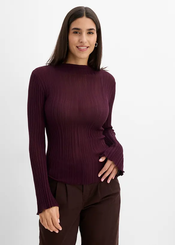 Maglia semitrasparente, bonprix