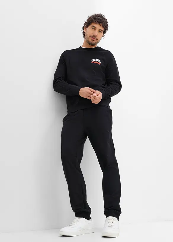 Pantaloni da jogging in puro cotone biologico, bonprix