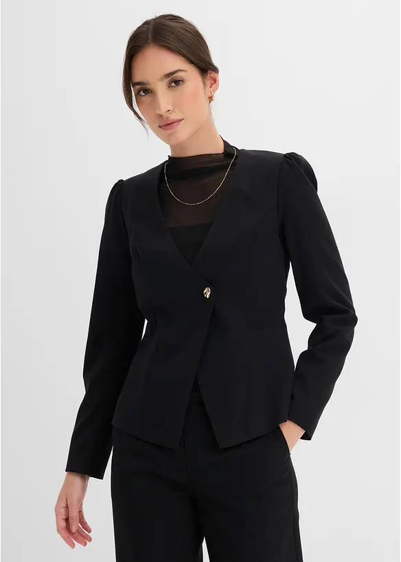 Blazer con bottone decorativo, bonprix