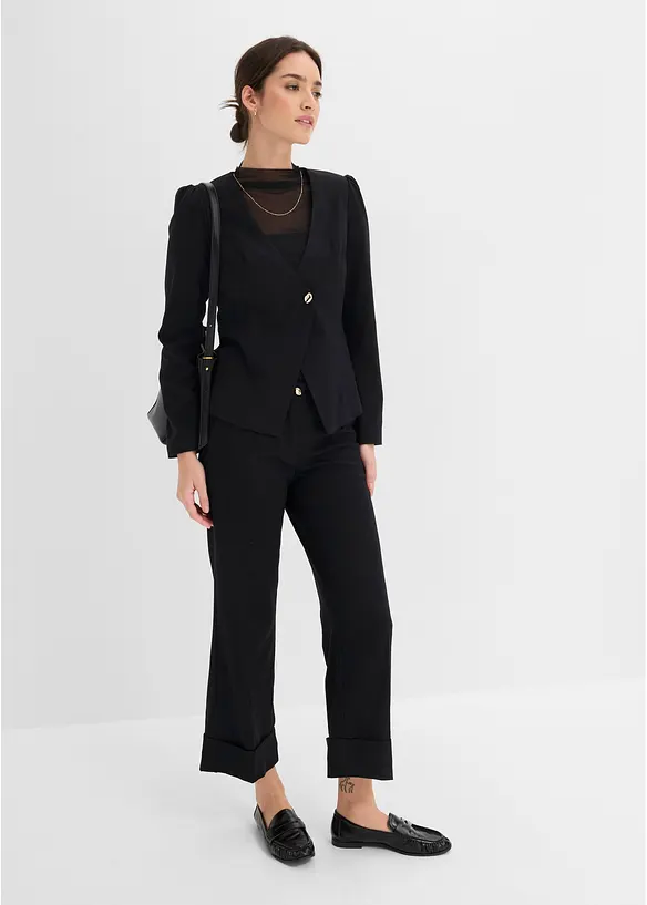 Blazer con bottone decorativo, bonprix