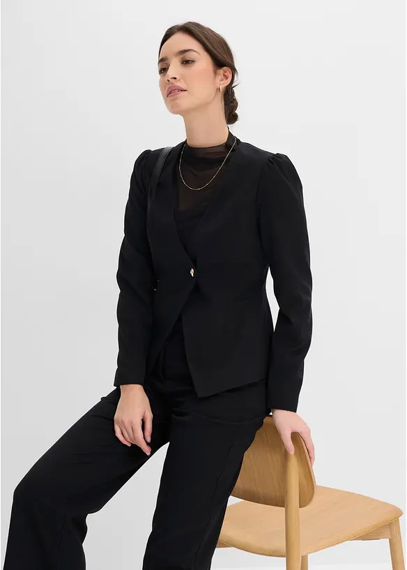 Blazer con bottone decorativo, bonprix