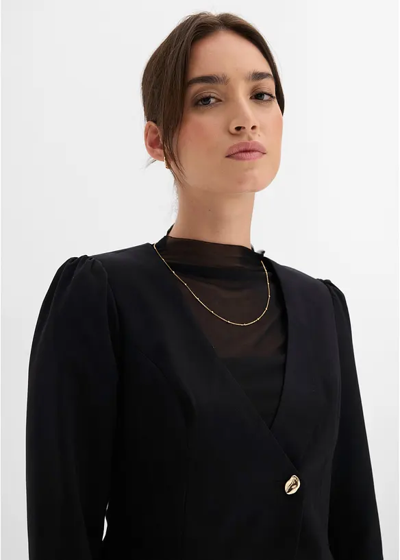Blazer con bottone decorativo, bonprix