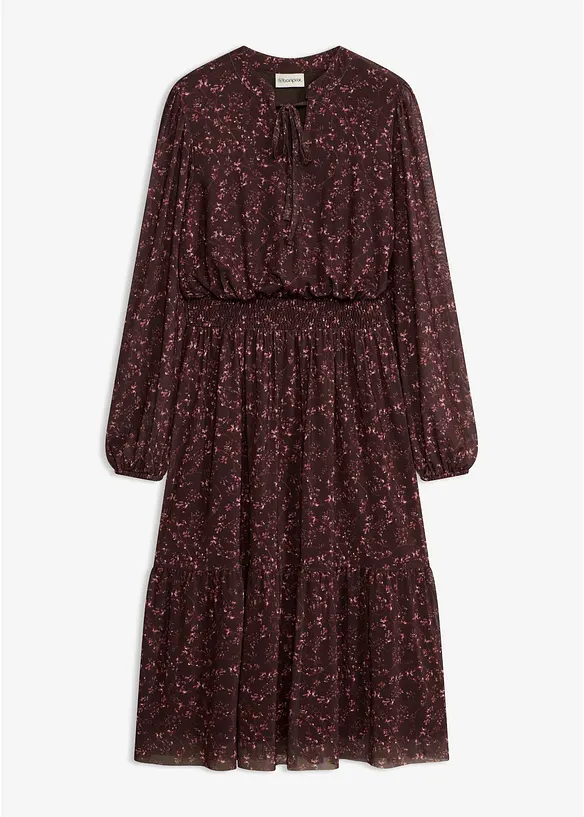 Abito in jersey con scollo rotondo, bonprix