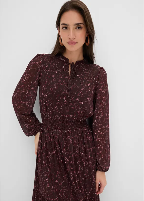 Abito in jersey con scollo rotondo, bonprix