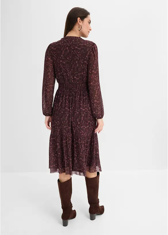 Abito in jersey con scollo rotondo, bonprix