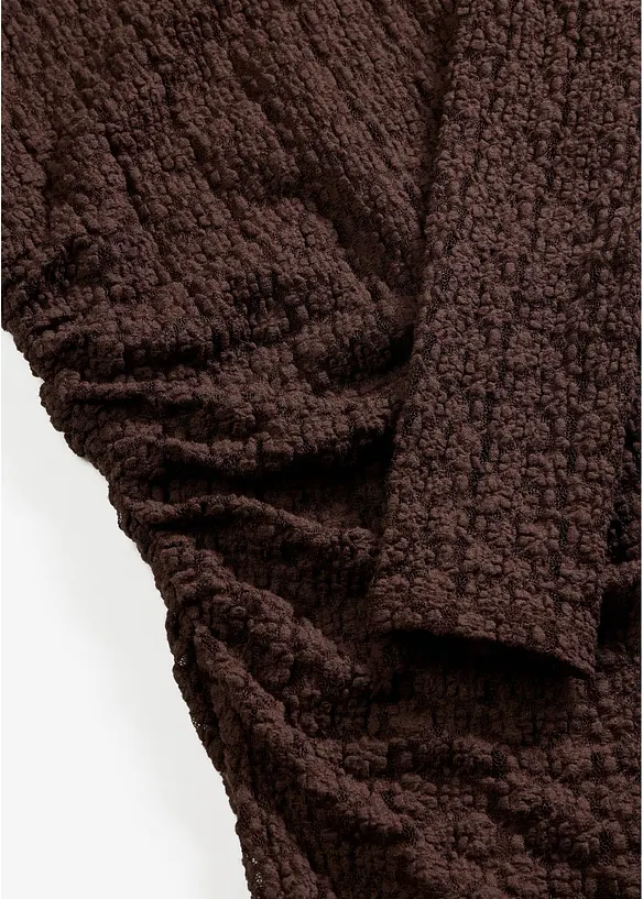 Abito di jersey con collo dritto, bonprix