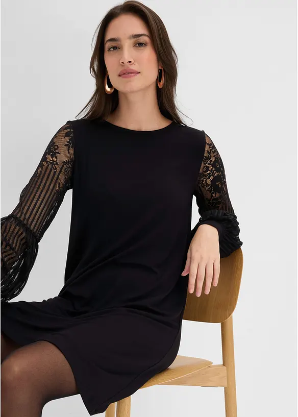 Abito di jersey dal taglio comodo, bonprix