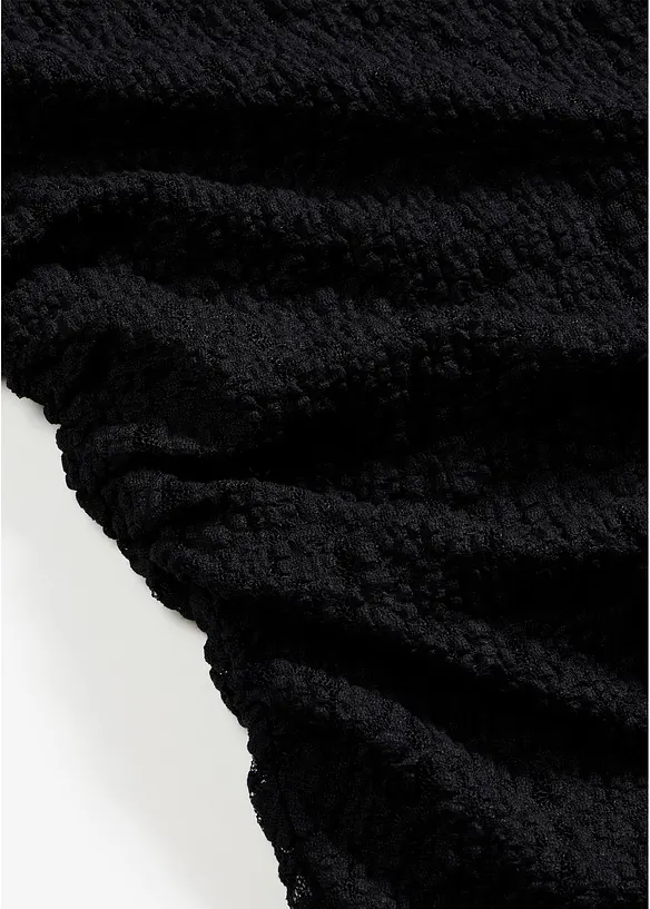 Abito di jersey con collo dritto, bonprix