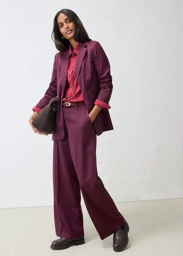 Blazer in misto lana fine, bonprix
