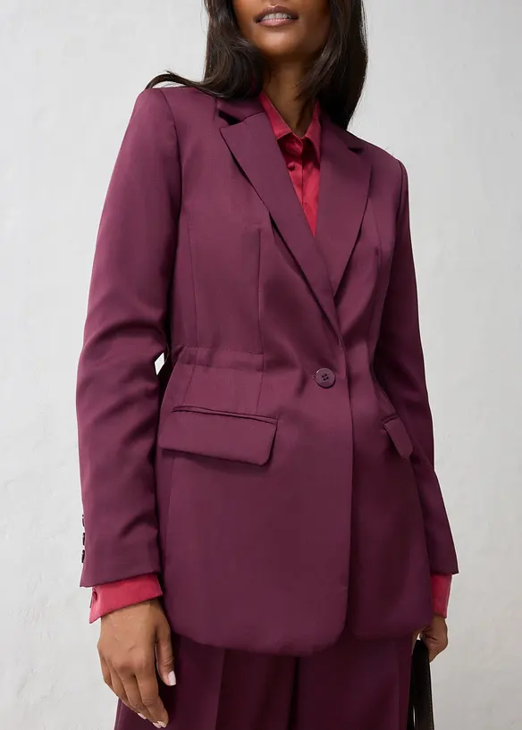 Blazer in misto lana fine, bonprix