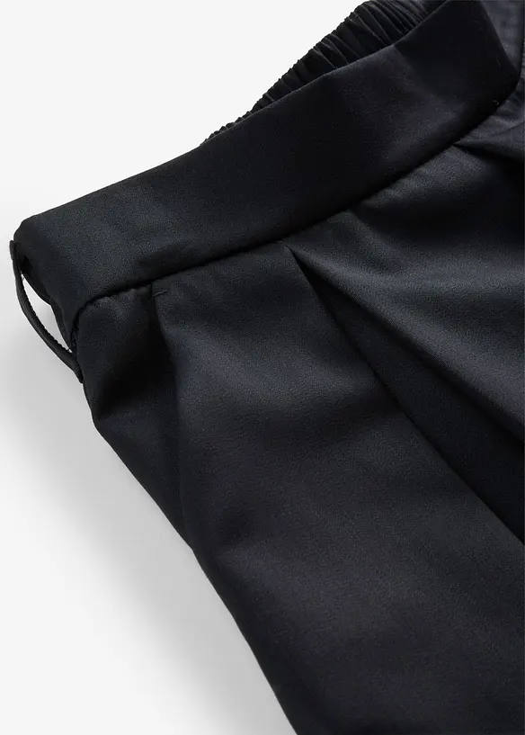 Gonna midi in misto lana morbido, bonprix