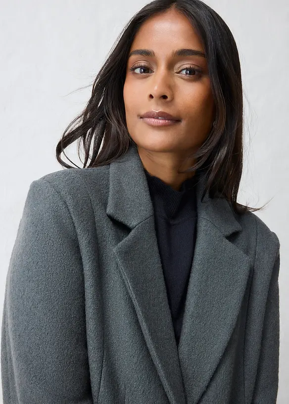 Cappotto in lana cotta, bonprix