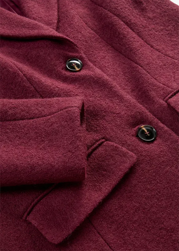 Cappotto in lana cotta, bonprix