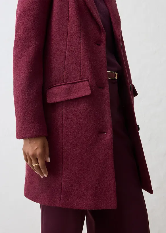 Cappotto in lana cotta, bonprix