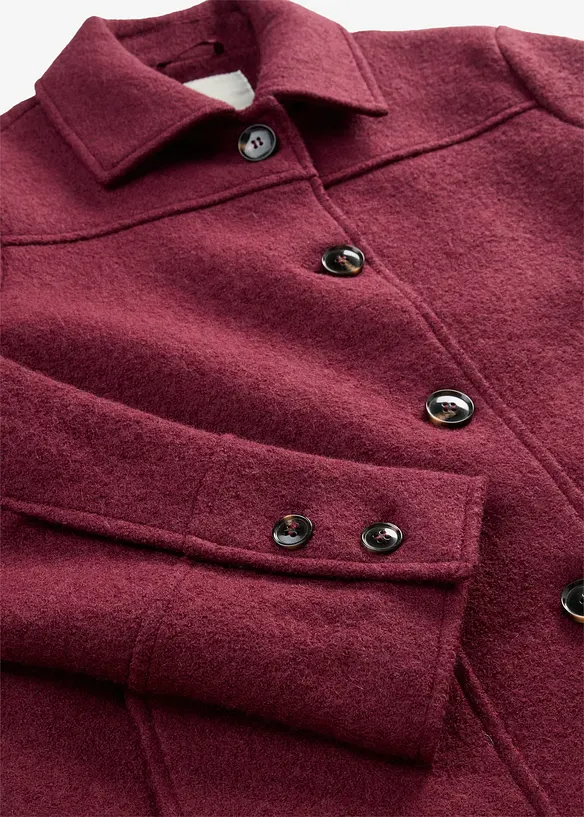 Bomber con lana cotta, bonprix