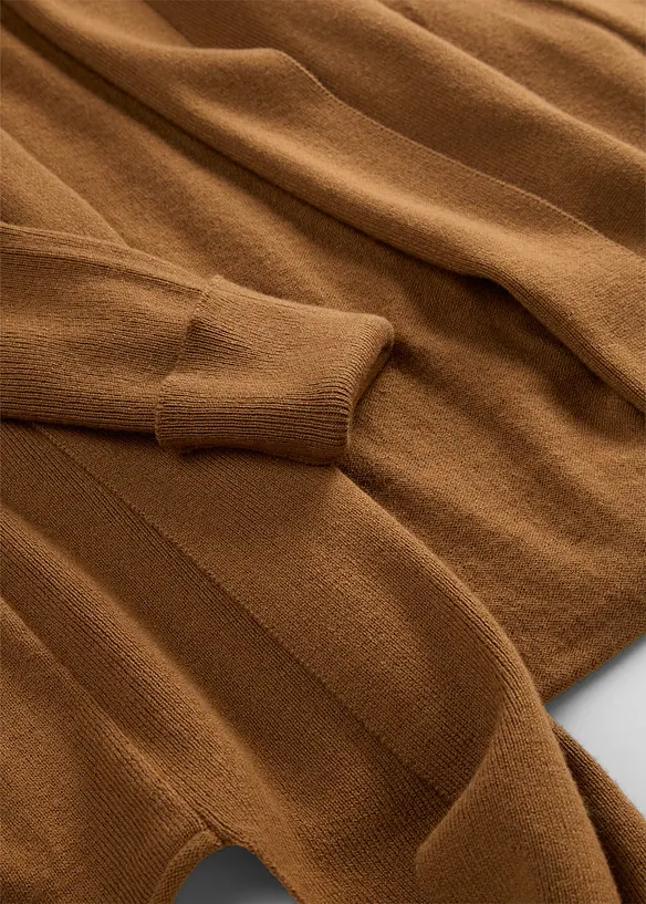 Cardigan in misto lana morbido, bonprix