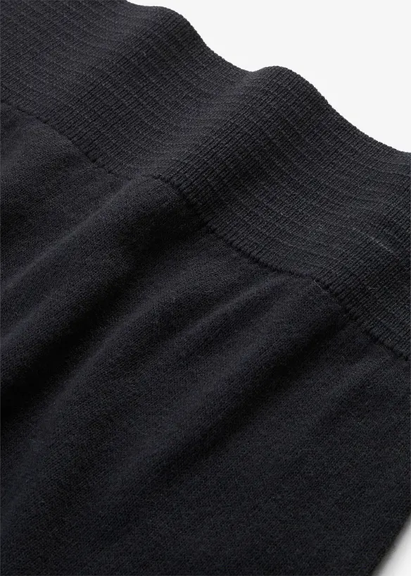 Gonna in morbida maglia misto lana, bonprix