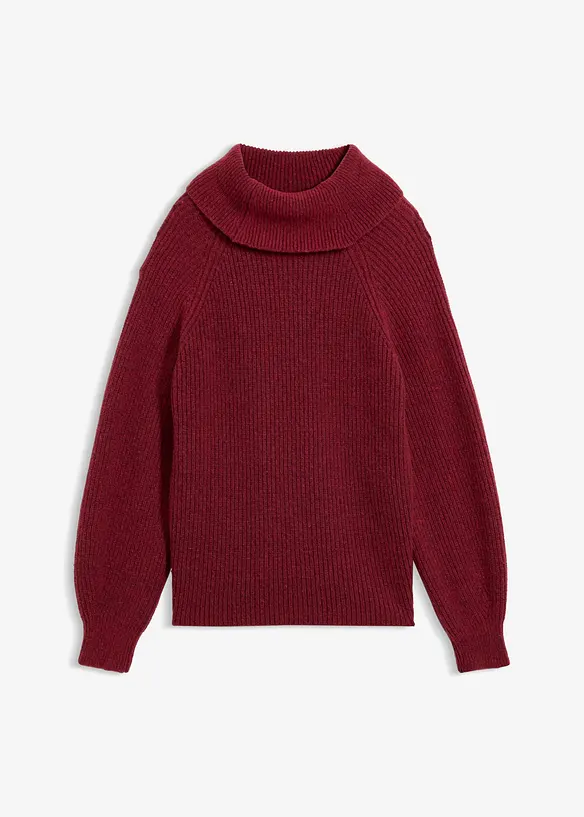 Maglione in misto lana morbido, bonprix