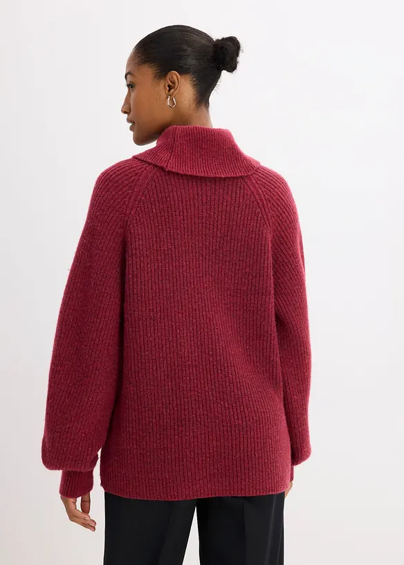 Maglione in misto lana morbido, bonprix