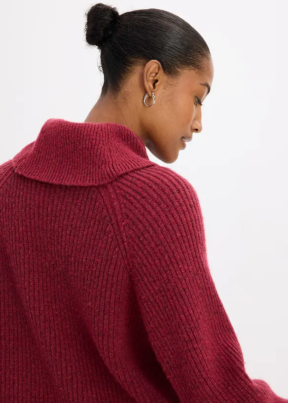 Maglione in misto lana morbido, bonprix