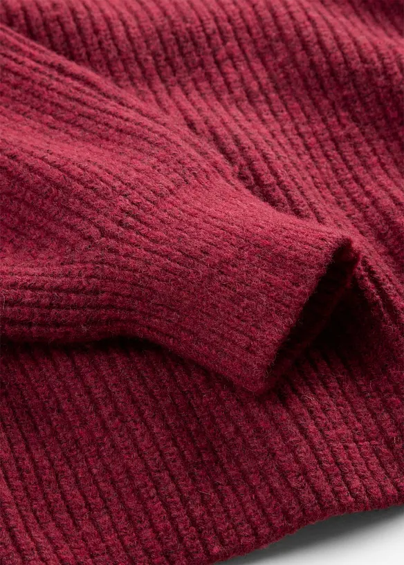 Maglione in misto lana morbido, bonprix