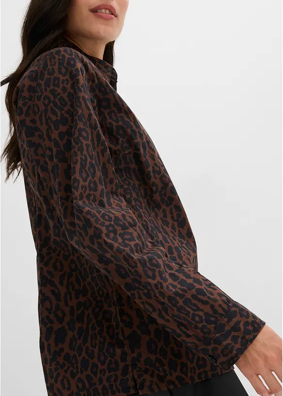 Camicia in cotone elasticizzato no stiro, bonprix