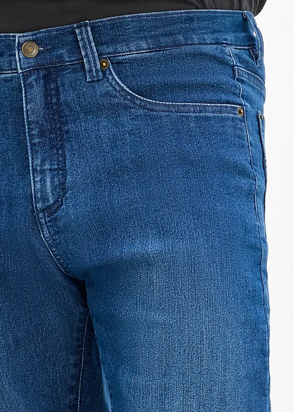 Jeans termici classic fit con fodera in jersey, straight, bonprix