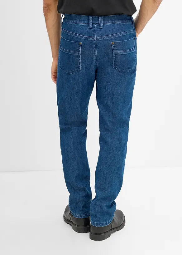 Jeans termici classic fit con fodera in jersey, straight, bonprix